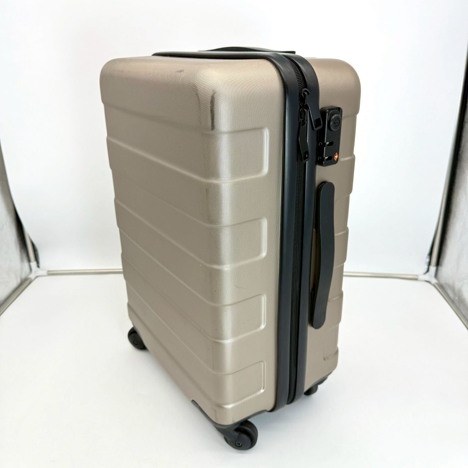 MUJI 無印 バーを自由に調節できるハードキャリーケース G3S-104 36L スーツケース キャリー 廃盤