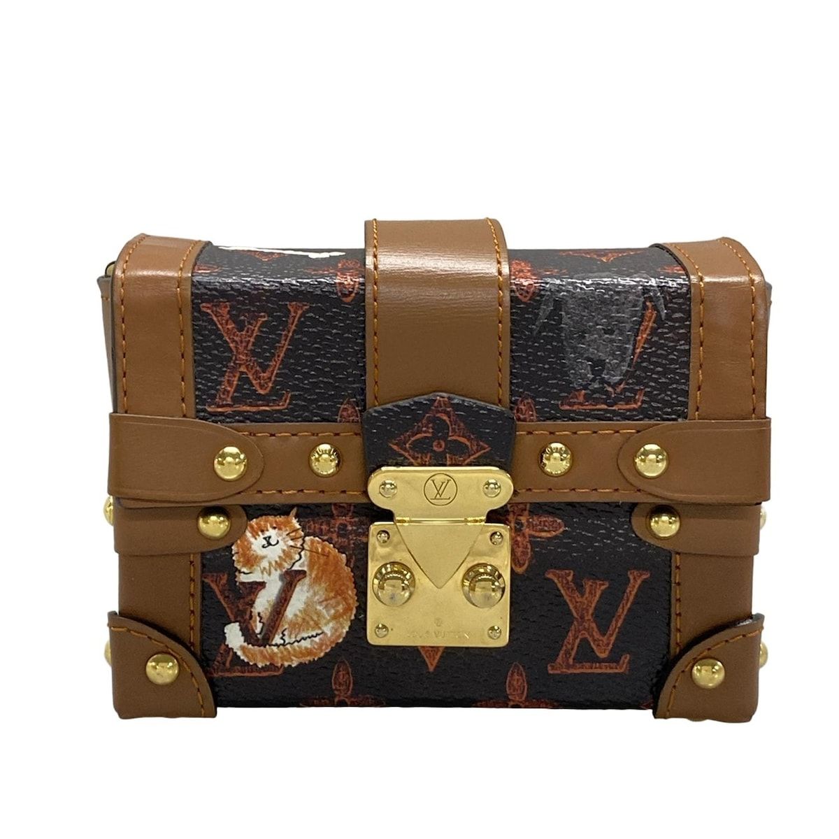 LOUIS VUITTON ルイヴィトン 小物入れ キャットグラム エッセンシャルトランク M63892 キャットグラム