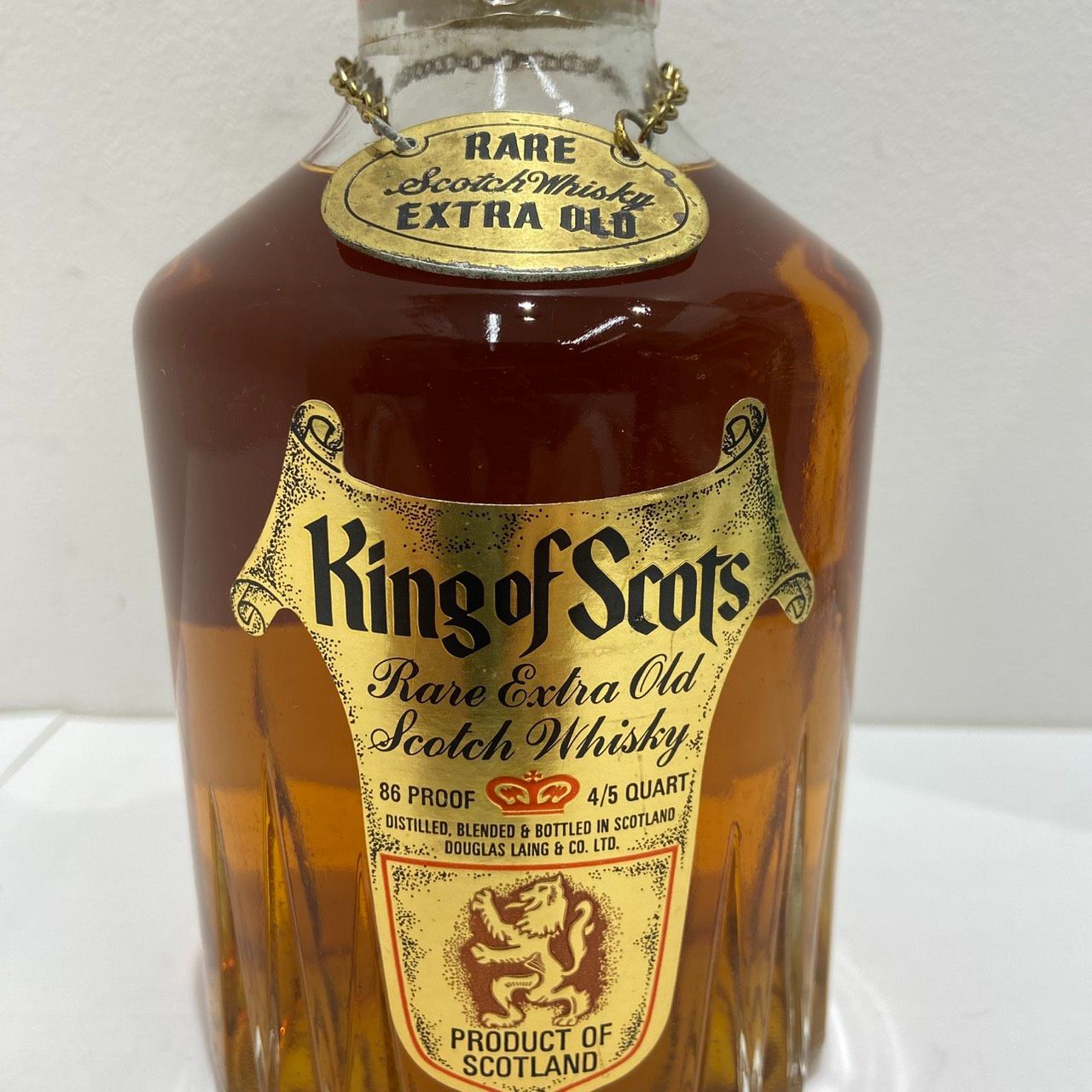 古酒 キングオブスコッツ/King of Scots 17年 スコッチウィスキー陶器 