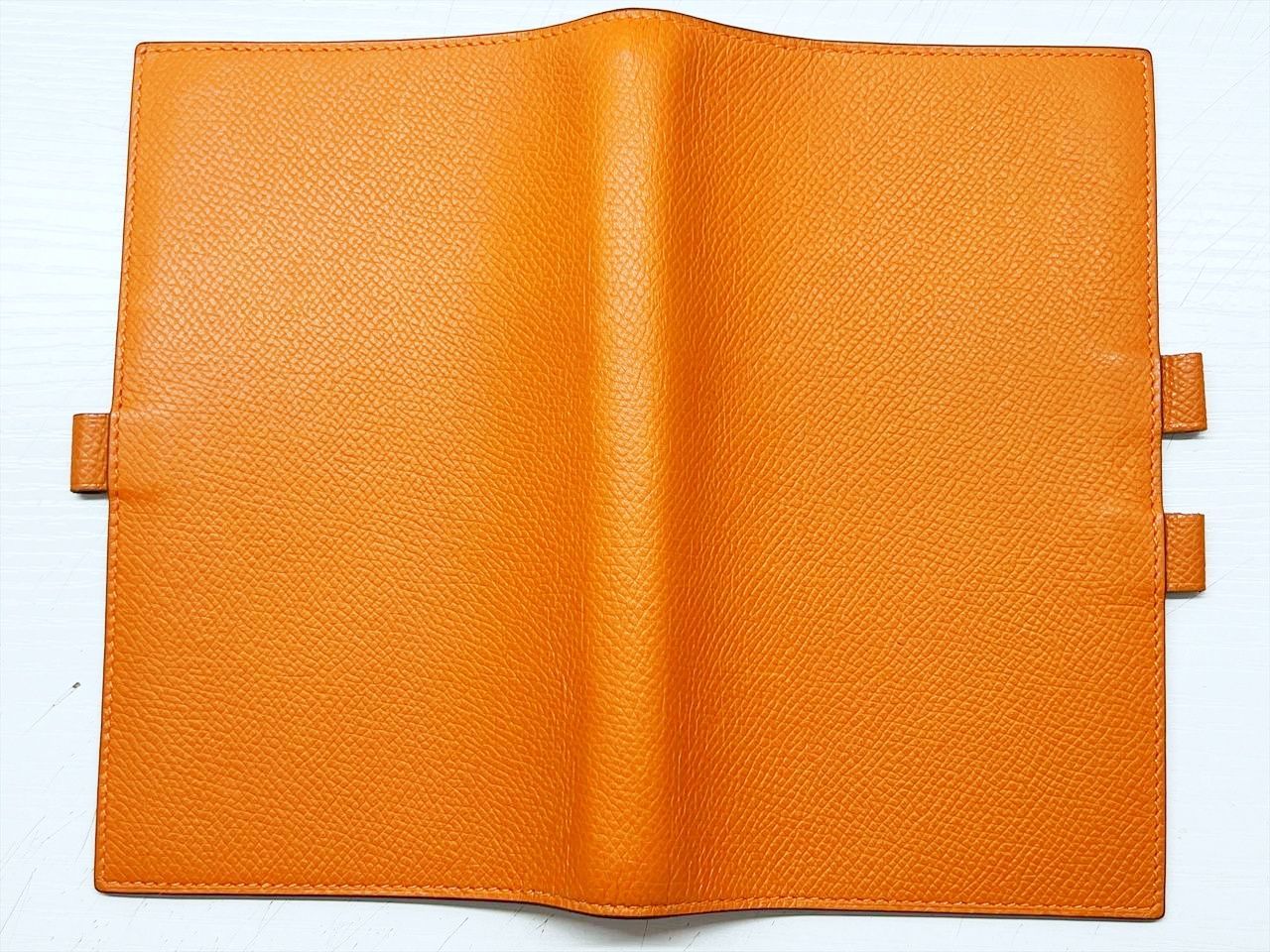 手帳カバー オレンジ