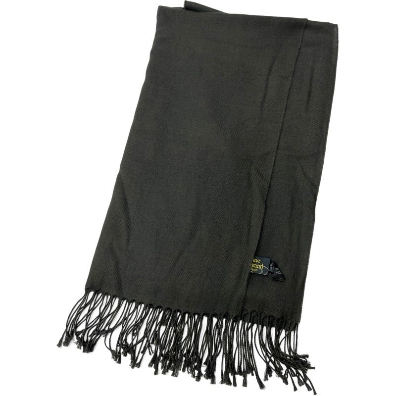 ヴィヴィアンウエストウッド 大判ストール マフラー オーブ ロゴ