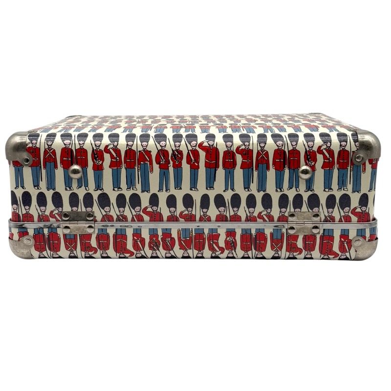 美品】Cath Kidston キャスキッドソン 兵隊柄 スーツケース トランク