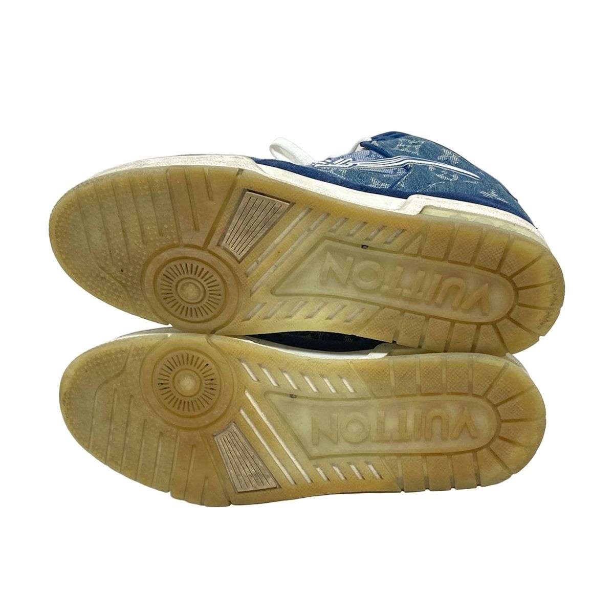 美品　ルイヴィトン　ハイカットスニーカー 　LV　トレイナーライン モノグラム LOUIS VUITTON ルイヴィトン リヴォリライン モノグラム ハイカット