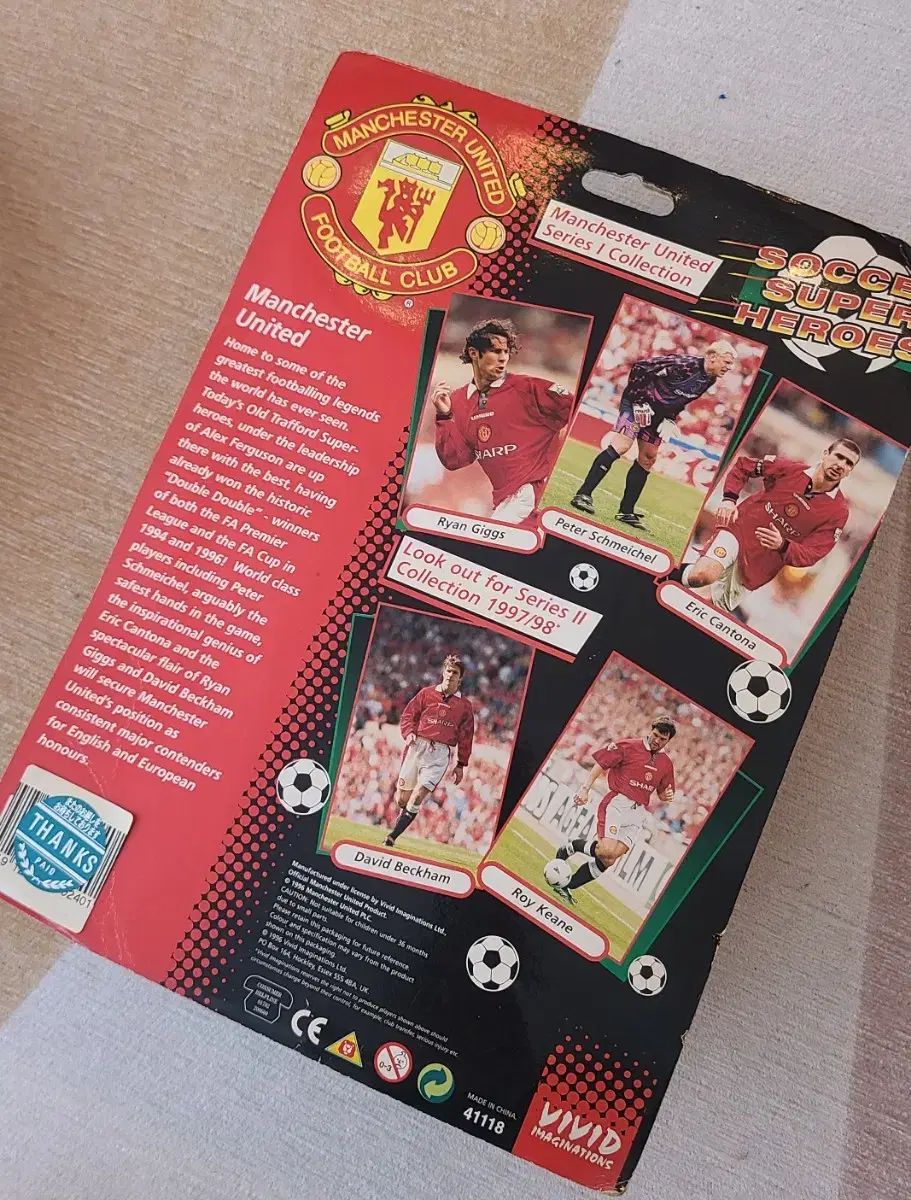 MANCHESTER UNITED FC ベッカム フィギュア