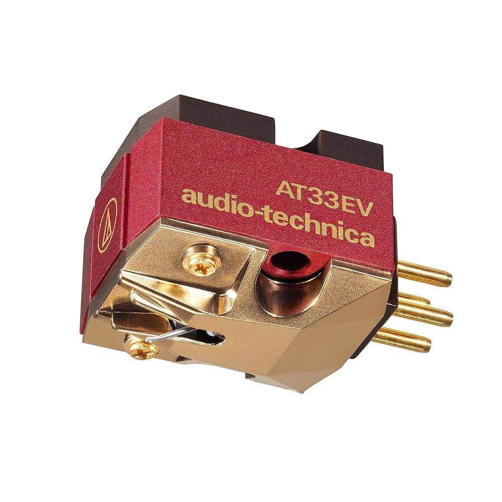 オーディオテクニカ AT-33EV MC型 ステレオカートリッジ ジュラルミンハウジング