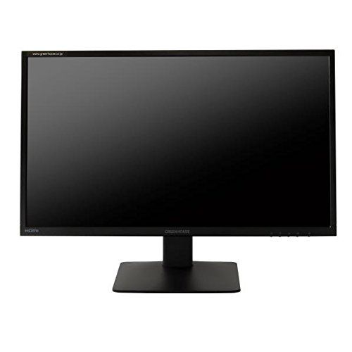 グリーンハウス 23 6型ワイド LED液晶ディスプレイ ブラック GH-LCW24C-BK