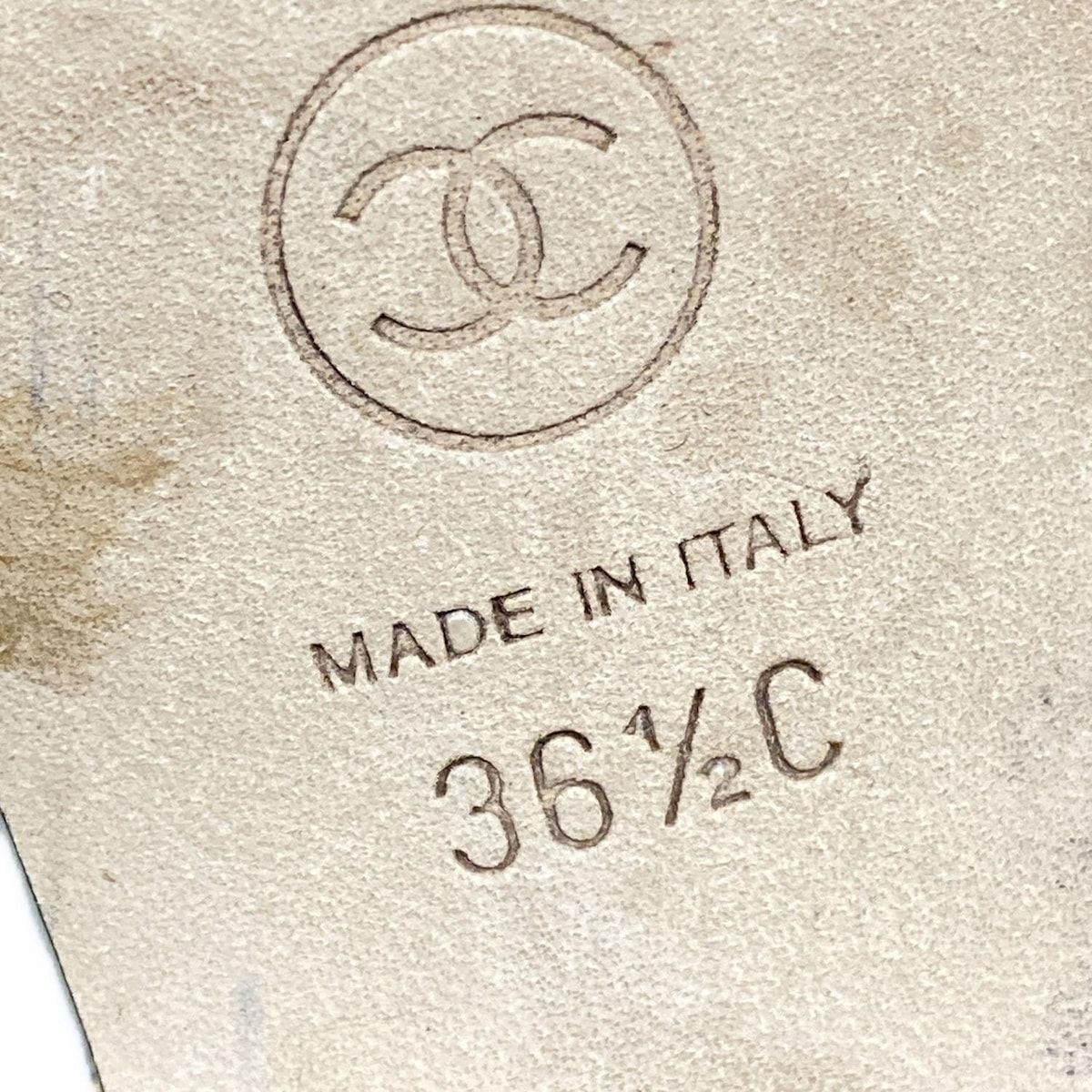 CHANEL(シャネル) サンダル 36 1/2 C レディース スリングバック