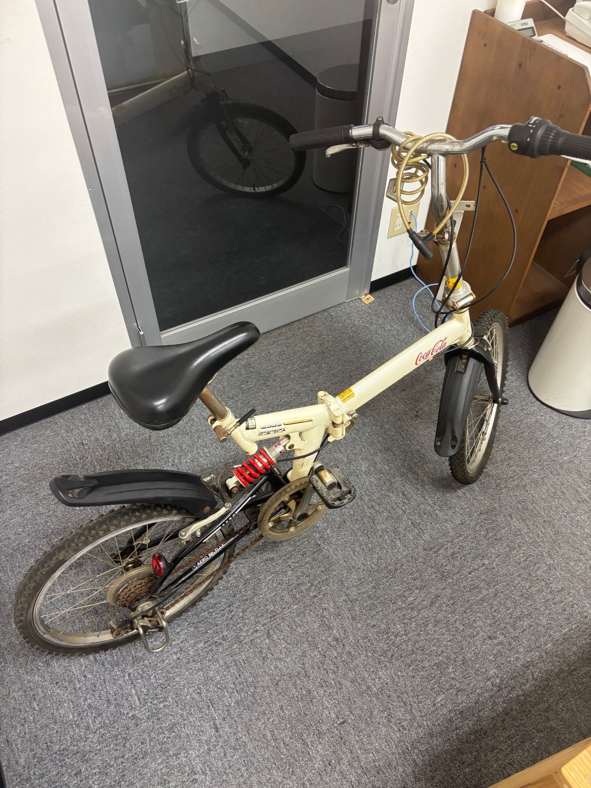 コカコーラ 折りたたみ自転車 20インチ - メルカリ