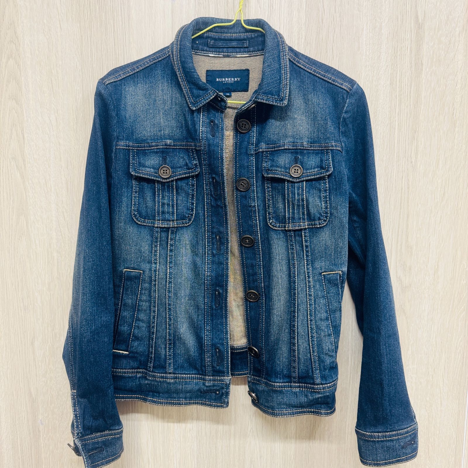 S【ブランド】Burberry バーバリー デニムジャケット レディース 