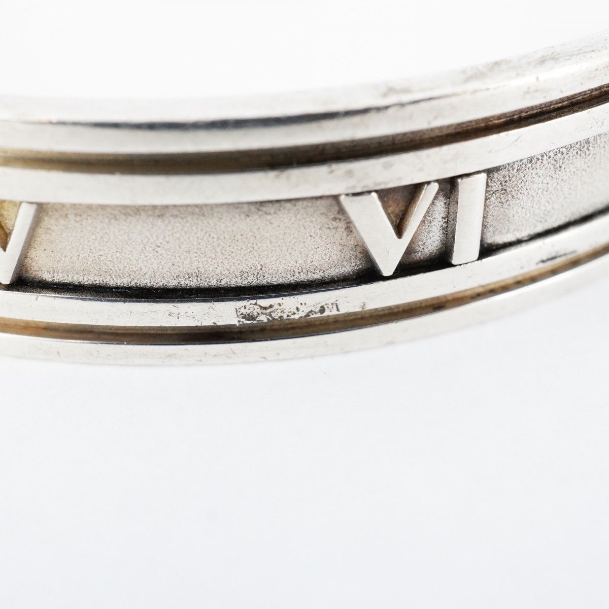 5jmb0787】ティファニー バングル アトラス シルバー925【中古