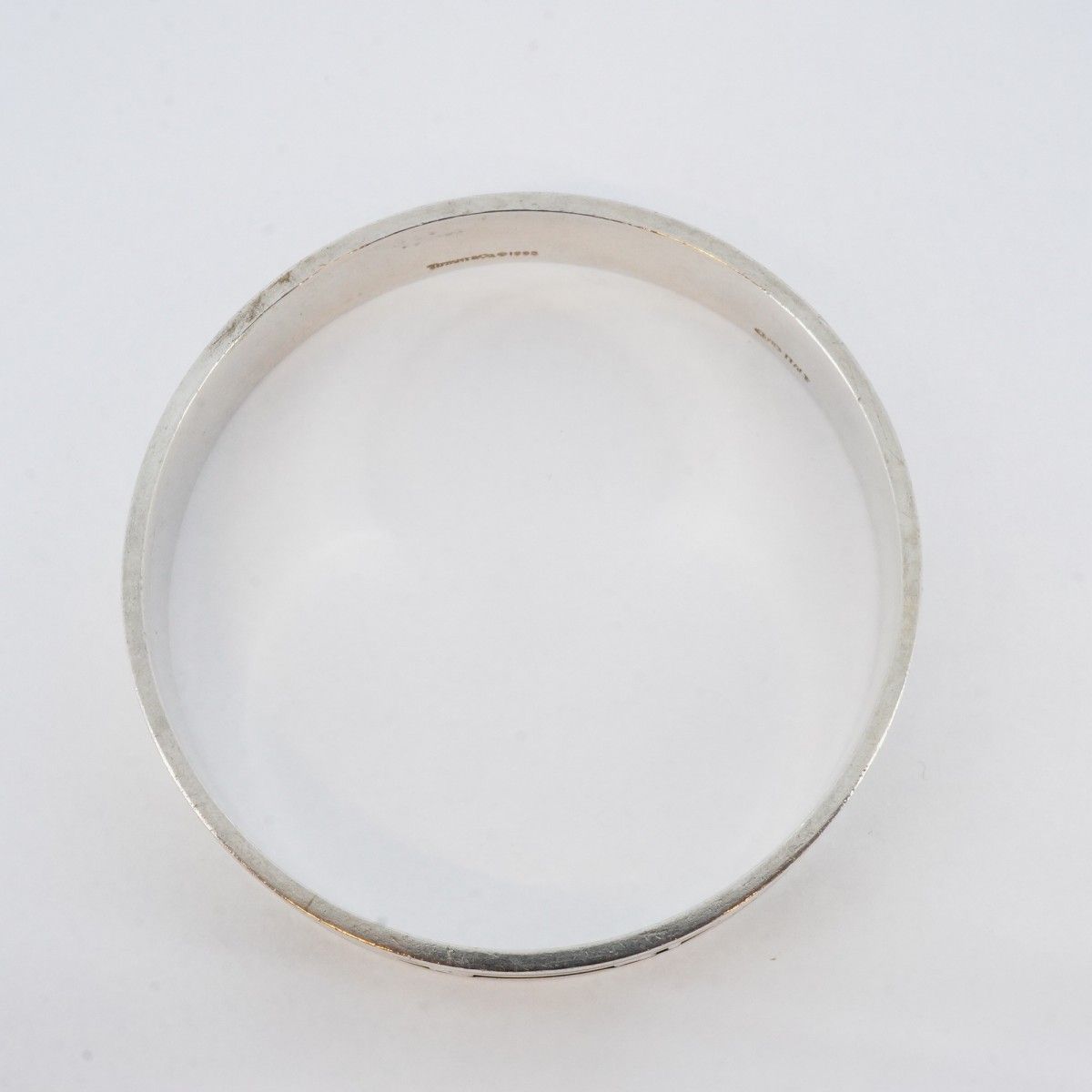 5jmb0787】ティファニー バングル アトラス シルバー925【中古