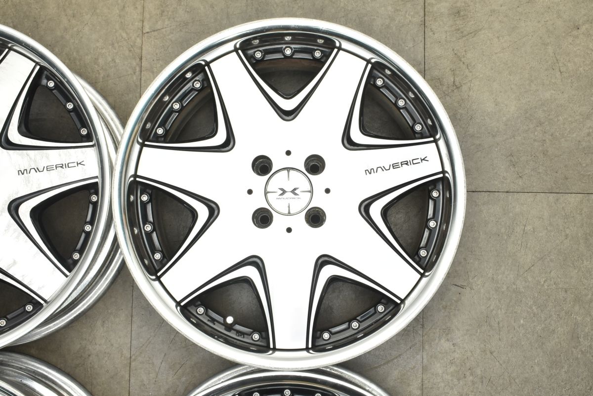  大 マーベリック 107 D 17 in 6 5 J 32 PCD 100 4本セット アクア ヤリス ヴィッツ フィット ノート デミオ スイフト 17インチ ホイール