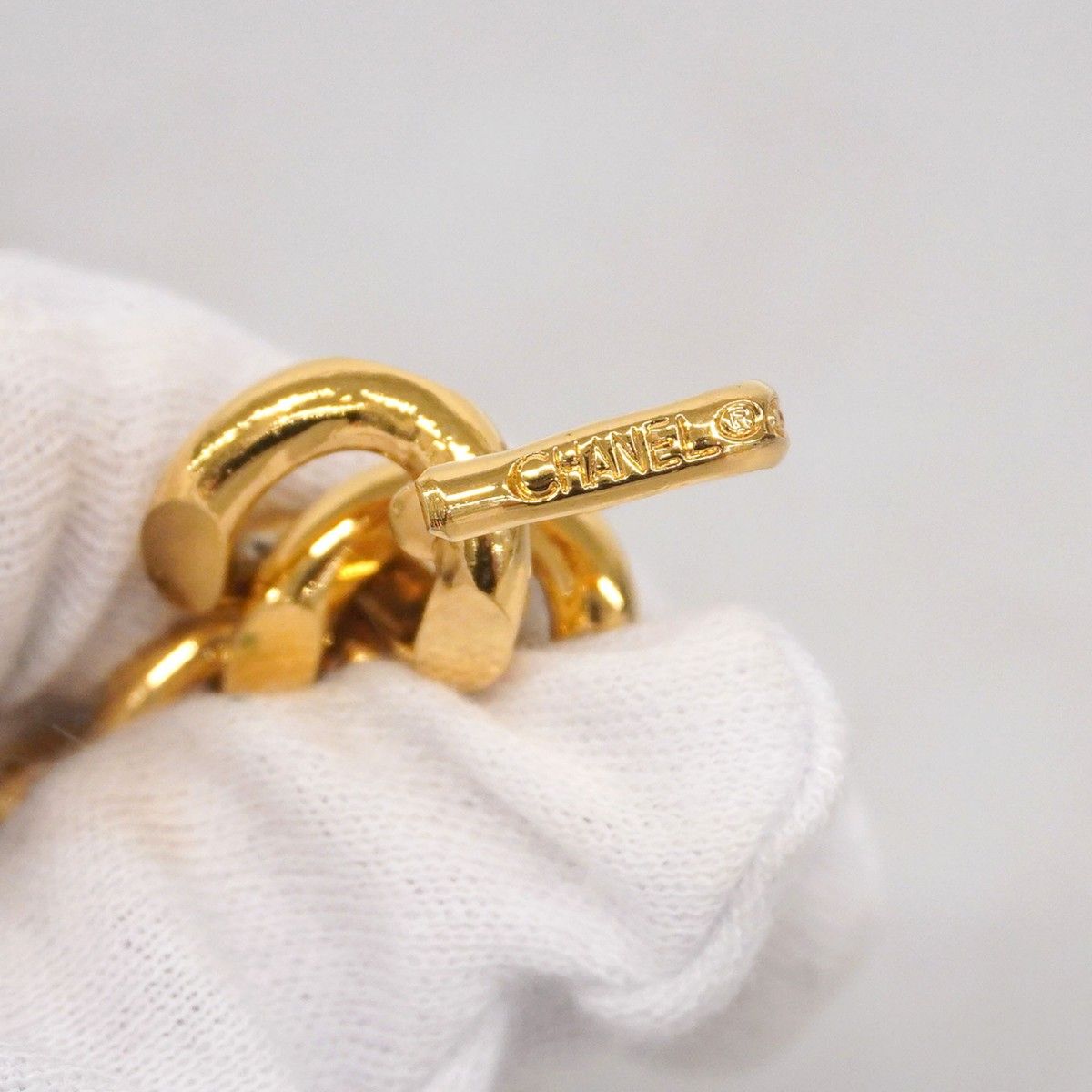 5ob1159】シャネル ベルト チェーン ゴールド ゴールド金具【中古  