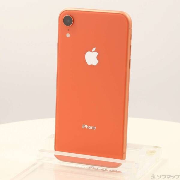 iPhoneXR コーラル　64GB 中古品〕 iPhoneXR 64GB コーラル MH6Y3J／A SIMフリー【344】 - メルカリ