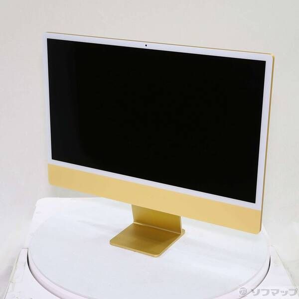 〔 品〕 iMac 24-inch Mid-2021 Z12T Apple M1 8コアCPU_8コアGPU 16GB SSD512GB イエロー 〔15.6 Sequoia〕 344