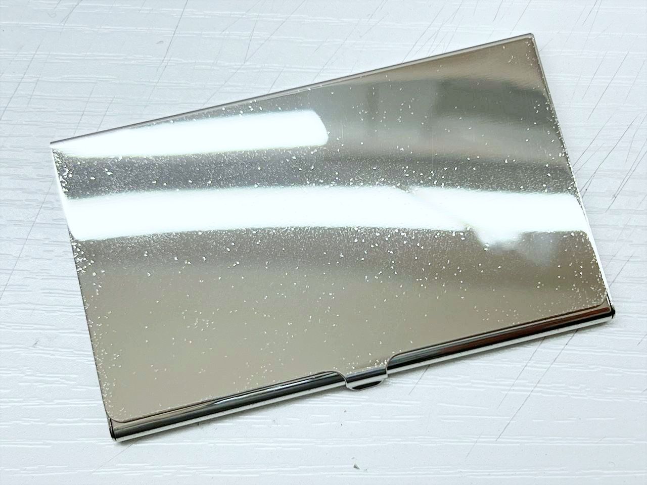 TIFFANY-Co. ティファニー シルバー 硬質 カードケース 名刺入れ