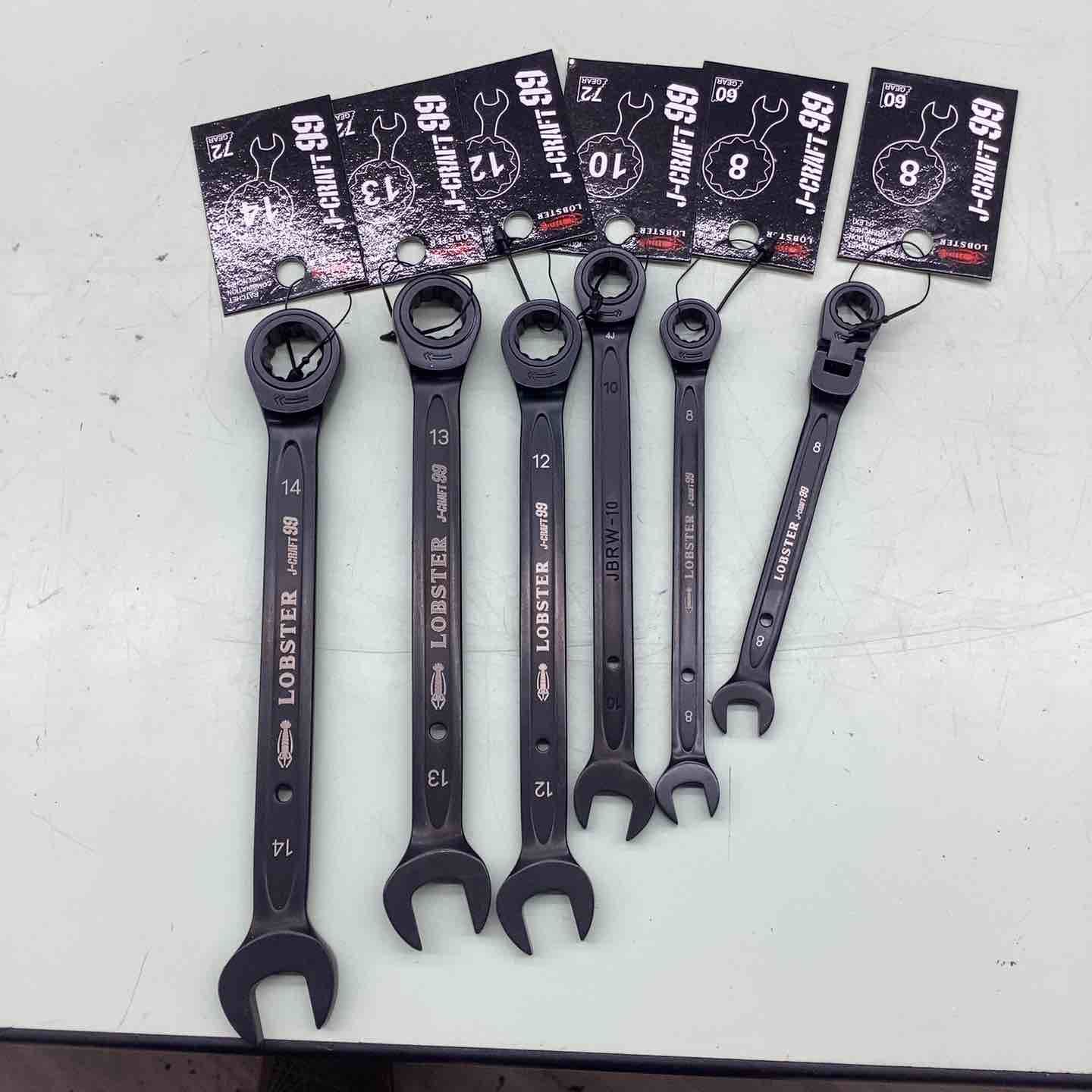 LOBSTER ロブスター ロブテックス J-CRAFT99 クロームツールロール ラチェットコンビセット 越谷店