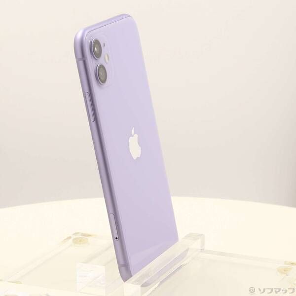 中古品〕 iPhone11 128GB パープル NWM52J／A SIMフリー348