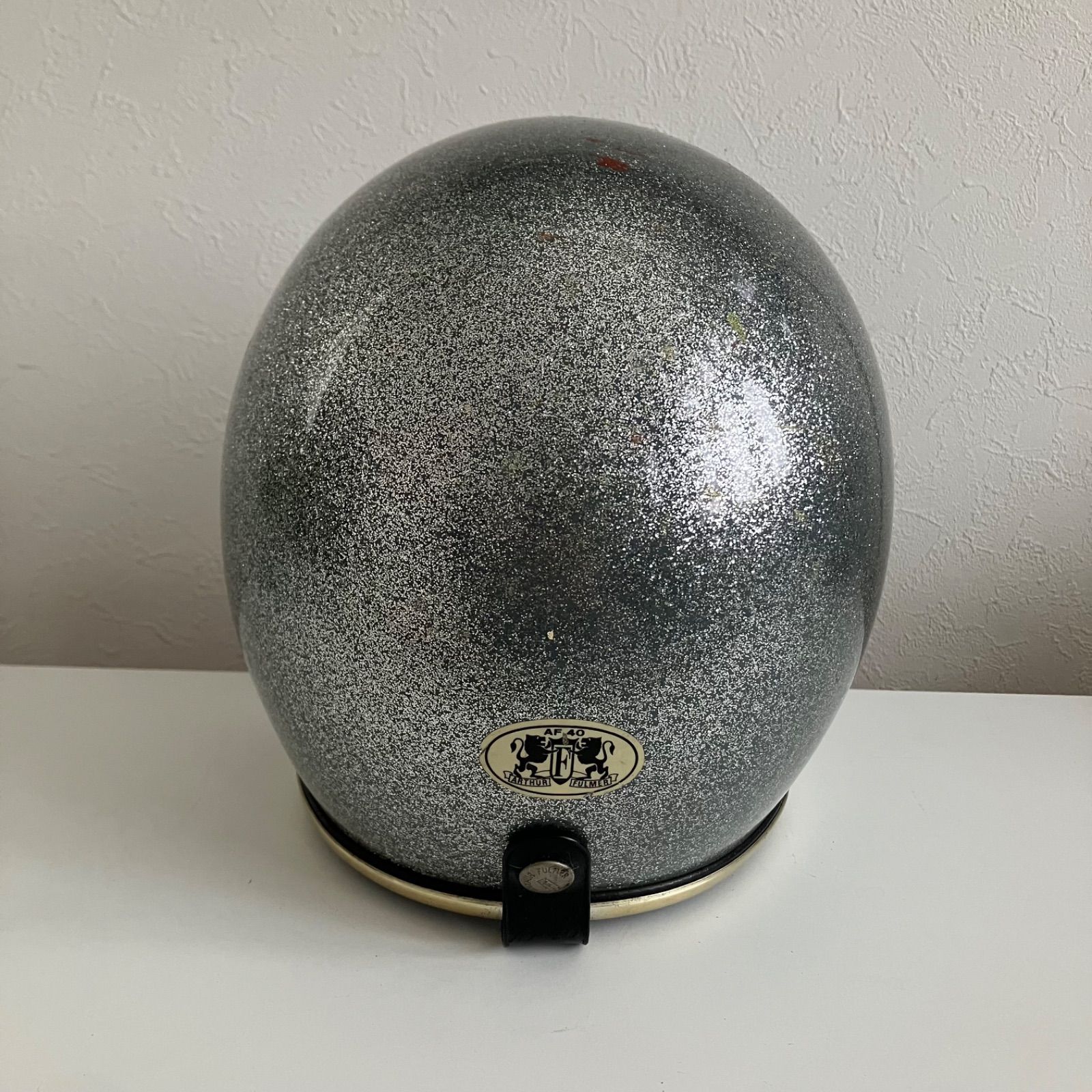 バイク ARTHUR FULMER☆ビンテージヘルメット AF20 AF40 Lサイズ 銀色