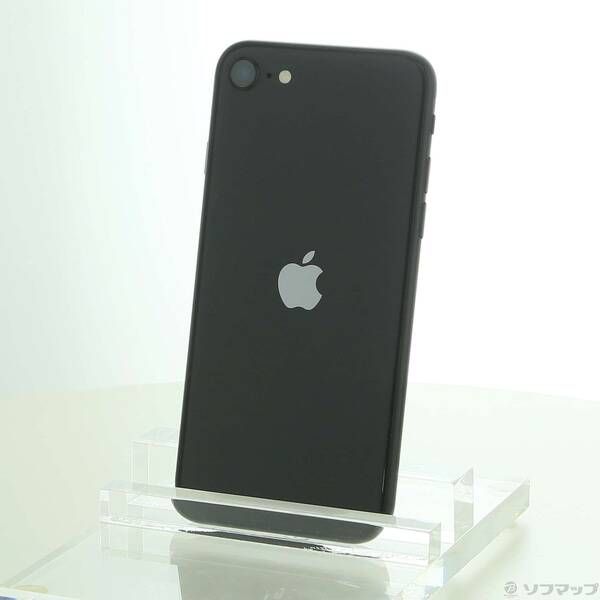 中古品〕 iPhone SE 第2世代 64GB ブラック MHGP3J／A SIMフリー【262