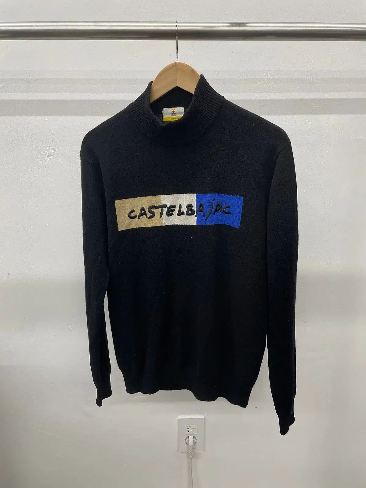 mini pechonen wolf&flower ニットベスト