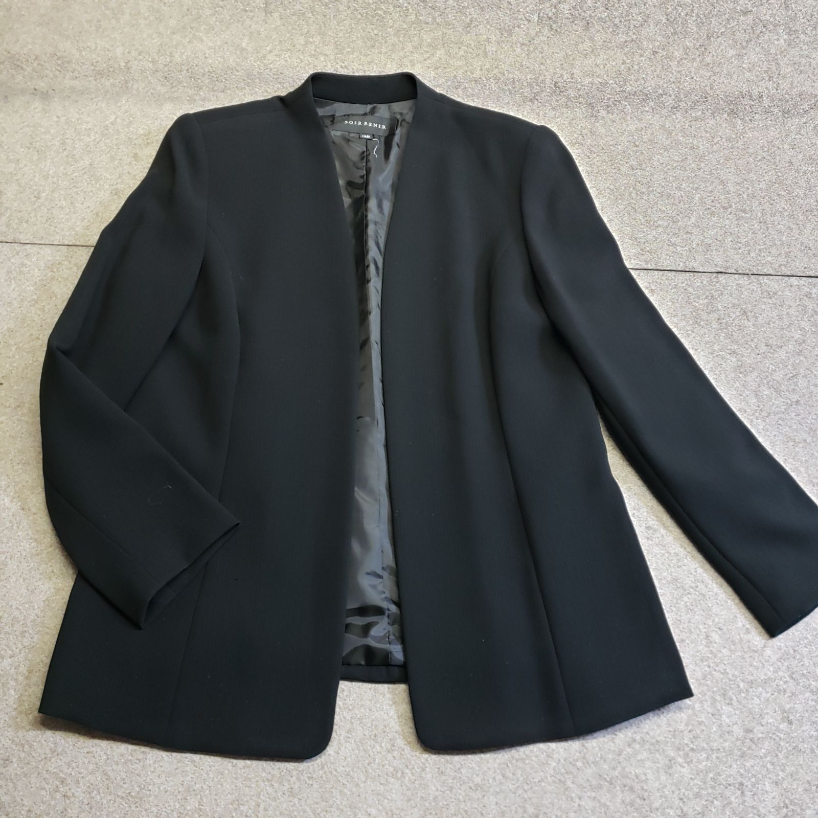 SOIR BENIR ソワールべニール ブラックフォーマル セットアップ 15号 洗えるブラックフォーマル(1503350)15号・ブラック｜東京ソワール