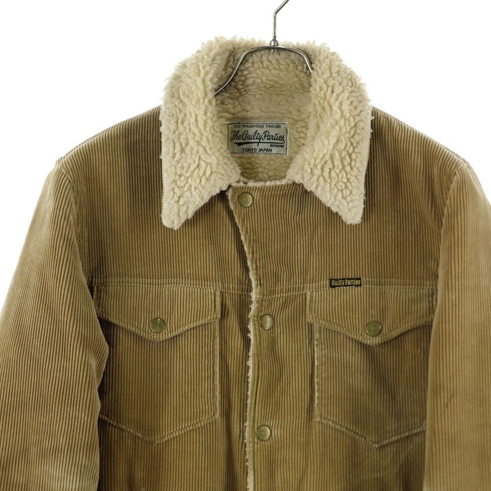 WACKO MARIA (ワコマリア) 15AW CORDUROY BOA RANCHER JACKET