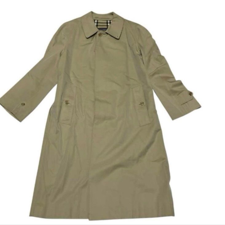Burberrys トレンチコート ロングコート ノバチェック ベージュ M Burberrys トレンチコート ロング ノバチェック ベージュ S～M相当