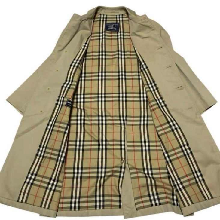 【大人気‼︎】バーバリー　ベージュ トレンチコート　ノバチェック　Mサイズ 大人気‼︎】バーバリー ベージュ トレンチコート ノバチェック Mサイズ