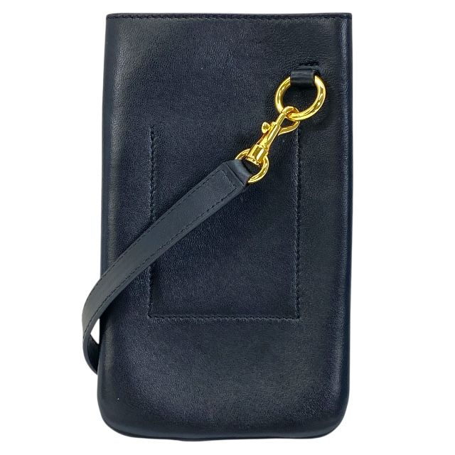 ジルサンダー 2WAY スマホショルダーバッグ フォンポーチ スマホケース ショルダーバッグ クロスボディ ブラック JIL SANDER ユニセックス 人気 定番 感 モード ミニマル