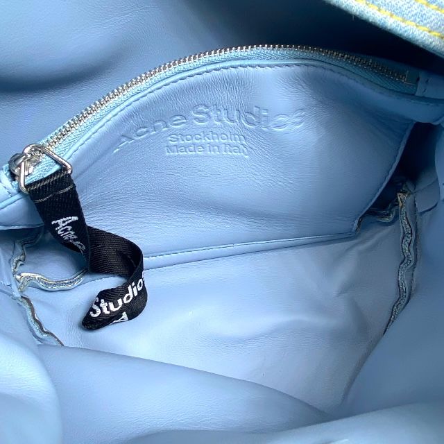 ムスビミニ デニムショルダーバッグ