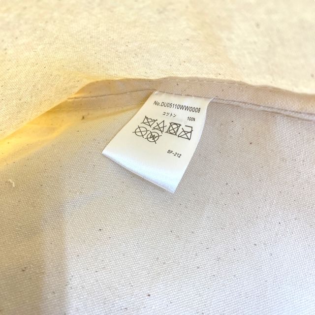  メゾンキツネ トートバッグ ショルダーバッグ ショッピングバッグ キャンバス オフホワイト ブラック ユニセックス MAISON KITSUNE シンプル カジュアル 感 その他 バッグ