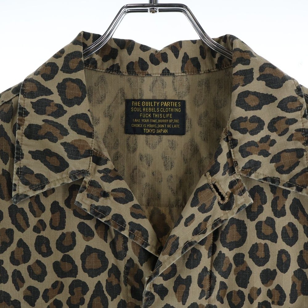 WACKO MARIA (ワコマリア) 24AW leopard Fatigue Jacket レオパード