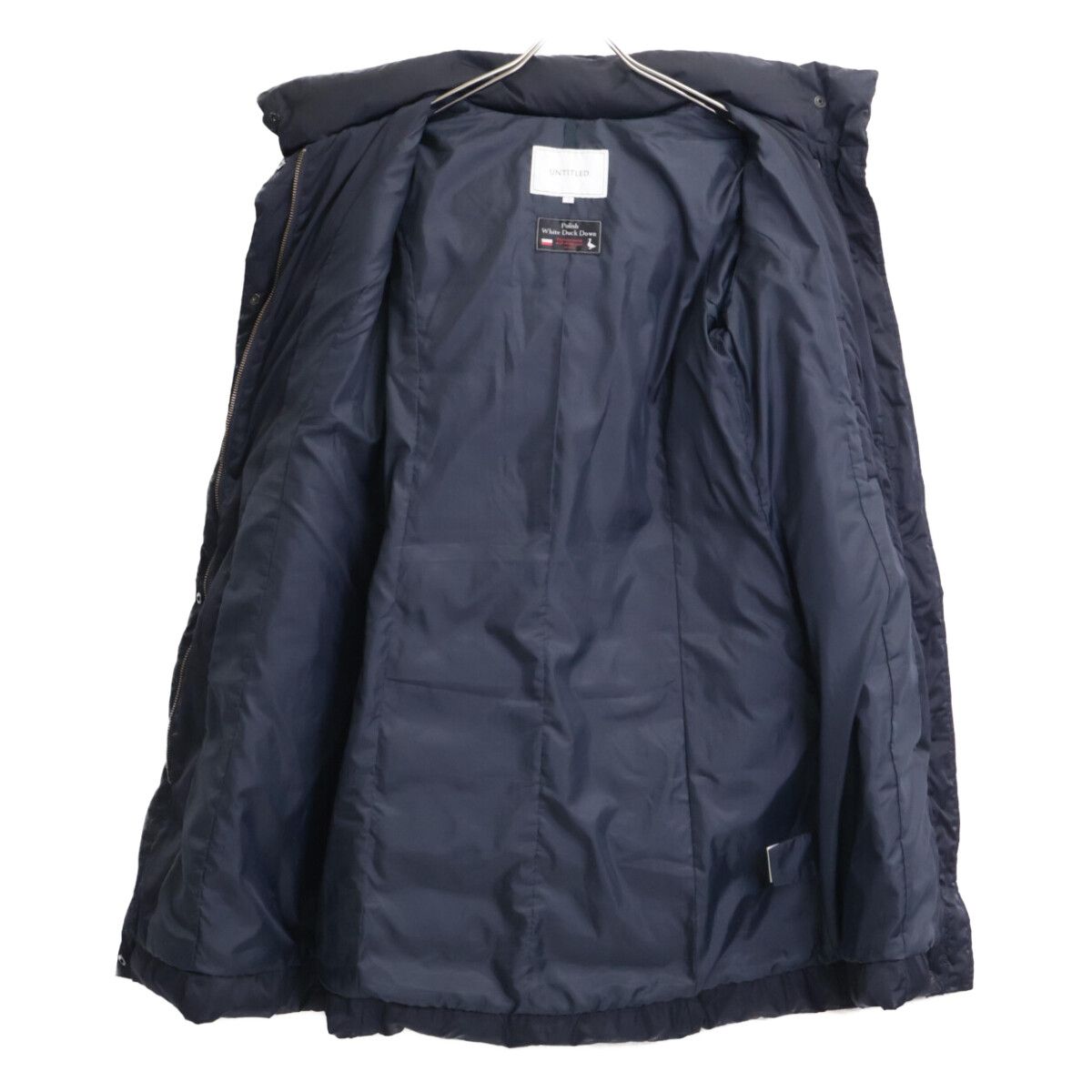 UNTITLED アンタイトル ﾈｲﾋﾞｰ ﾎﾜｲﾄﾀﾞｯｸ ﾀﾞｳﾝｺｰﾄ 2 - メルカリ