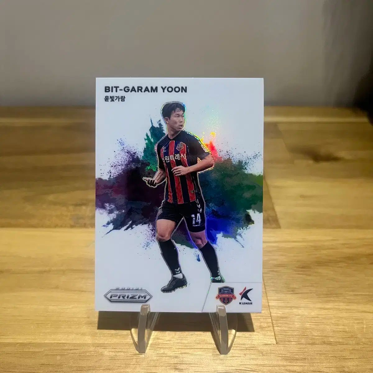 2025 Kリーグ プリズム 水原FC ユン ビッガラム ブラスト カラブラ カード