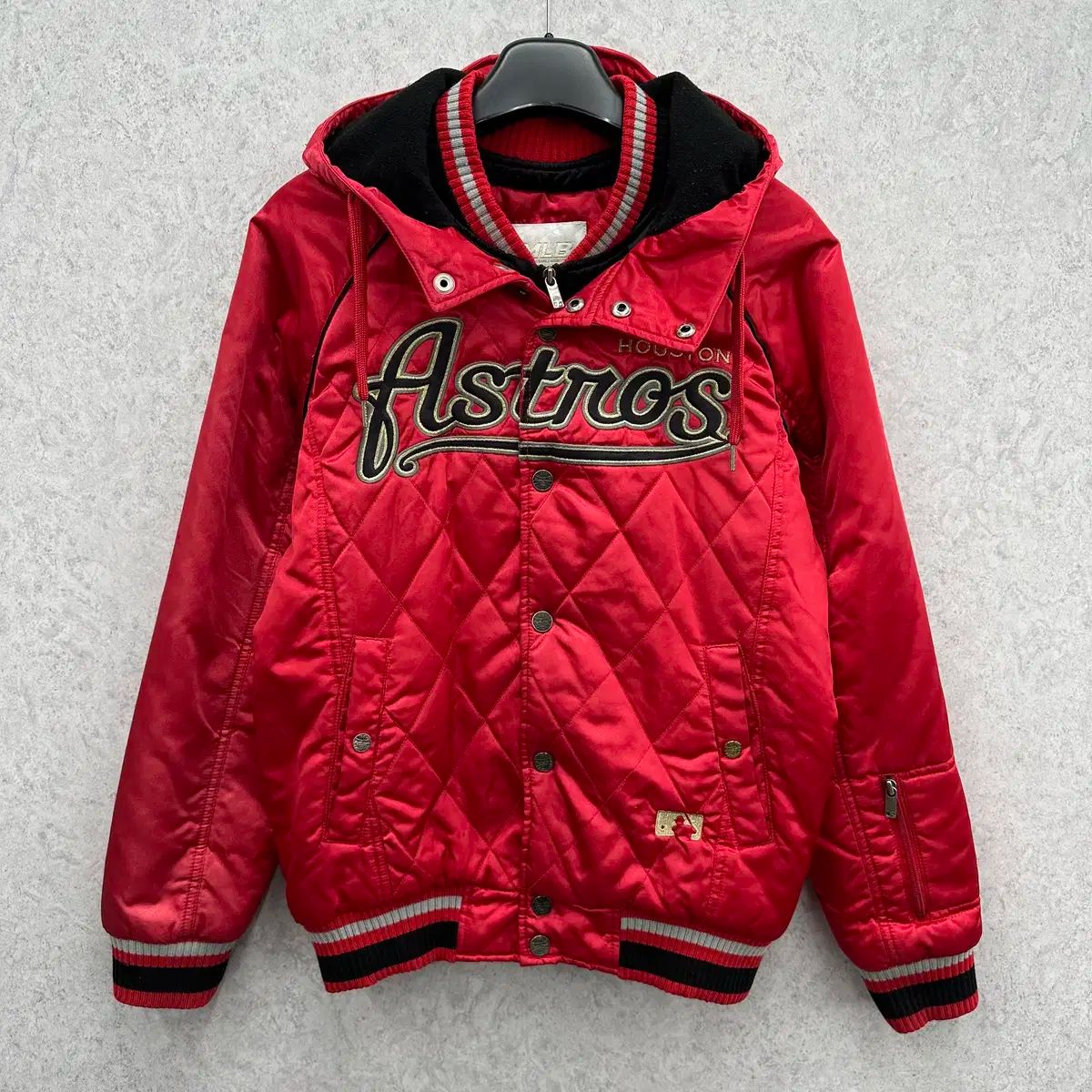 95 MLB ヒューストン・ASTRO（アストロ） メンズ キルティング ベース