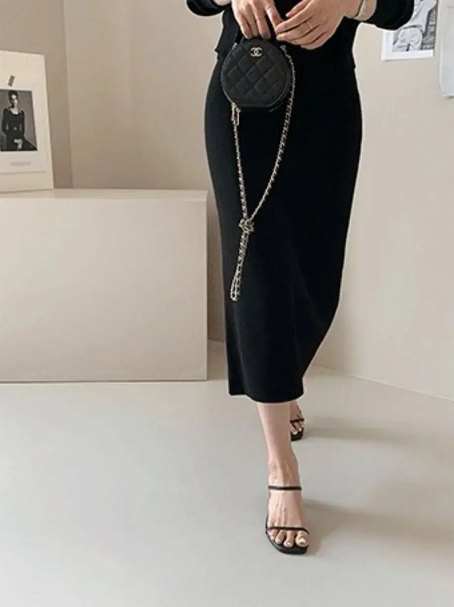 デイリーウェア ヴィンス ニット スカート トップス セット S