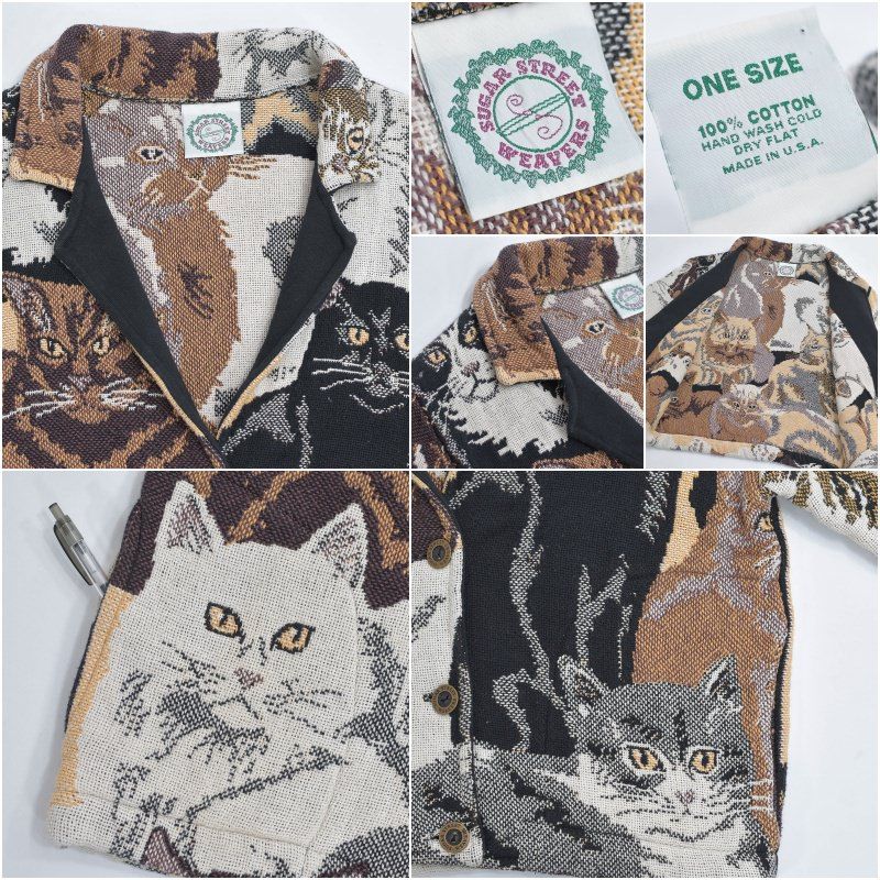 90s USA製 Sugar Street Weavers シュガーストリートウィーバーズ