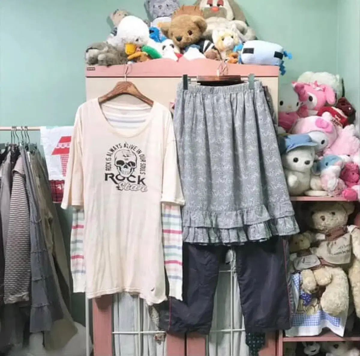 カモメサンショウ コモレビ モリノガト コヤヴィンテージ コーディネートセット