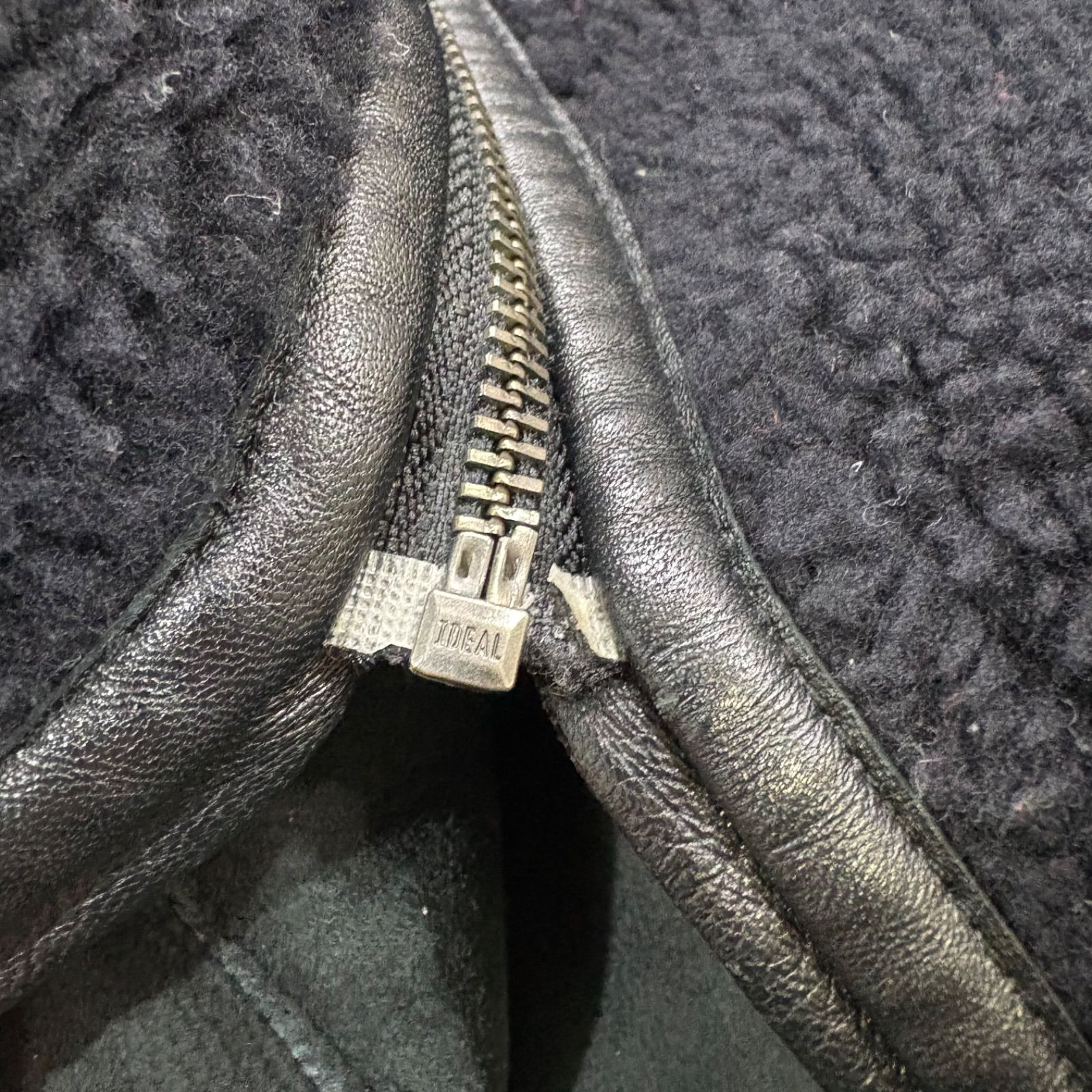 トゥモローランド バッカ BACCA 2WAY リバーシブル フード ラムレザー 