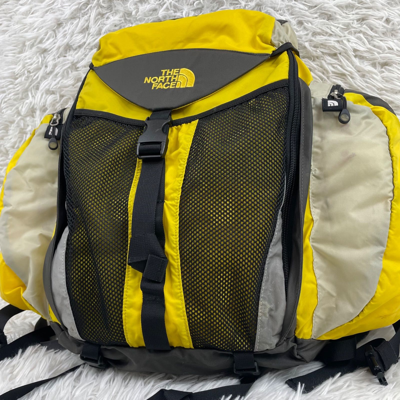 THE NORTH FACE ノースフェイス サニーキャンパー40L バックパック 林間学校リュックサック アウトドア キャンプ 旅行 蛍光色