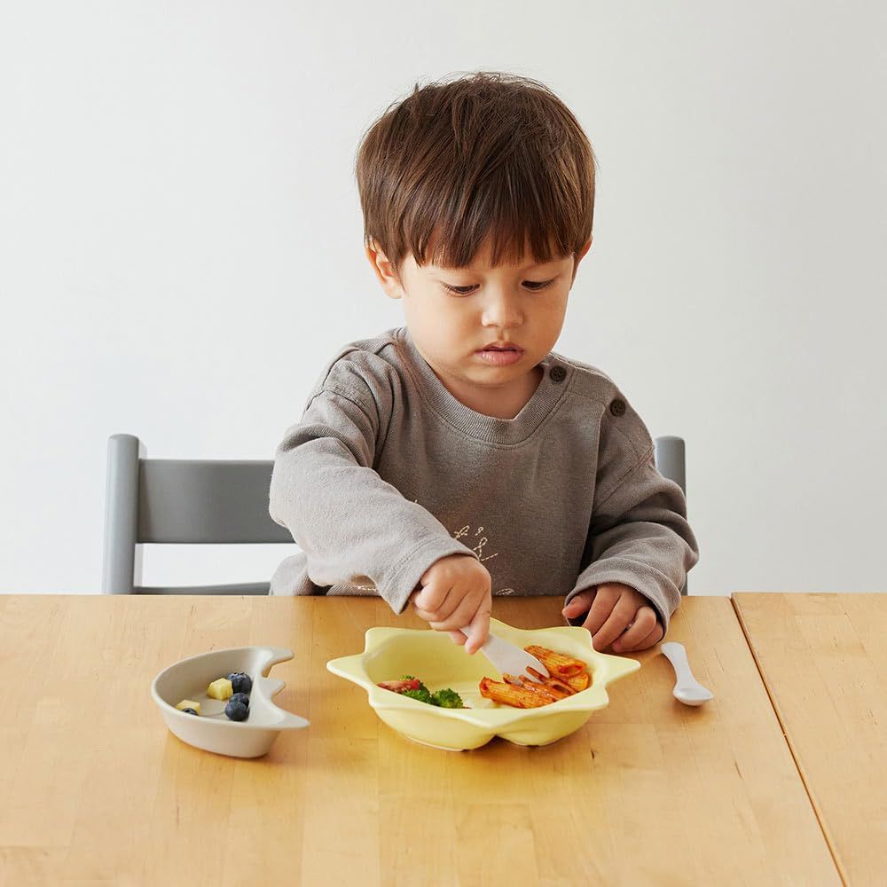 10 mois ディモワ ベビー食器 tupera ぱくぱくわくせい プレートセット