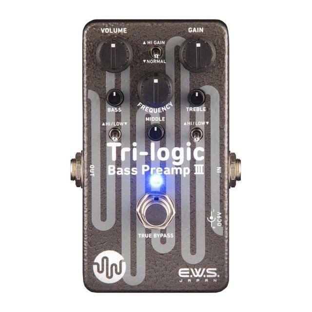 E W S Tri logic Bass Preamp 3 トライ ロジック ベース プリアンプ