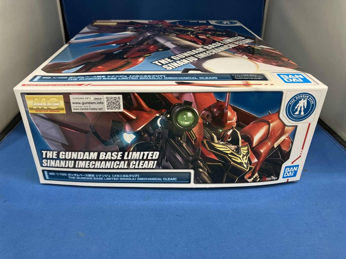 プラモデル バンダイ 1 100 MSN 06 S シナンジュ メカニカルクリア MG ｢機動戦士ガンダムUC｣ ガンダムベｰス