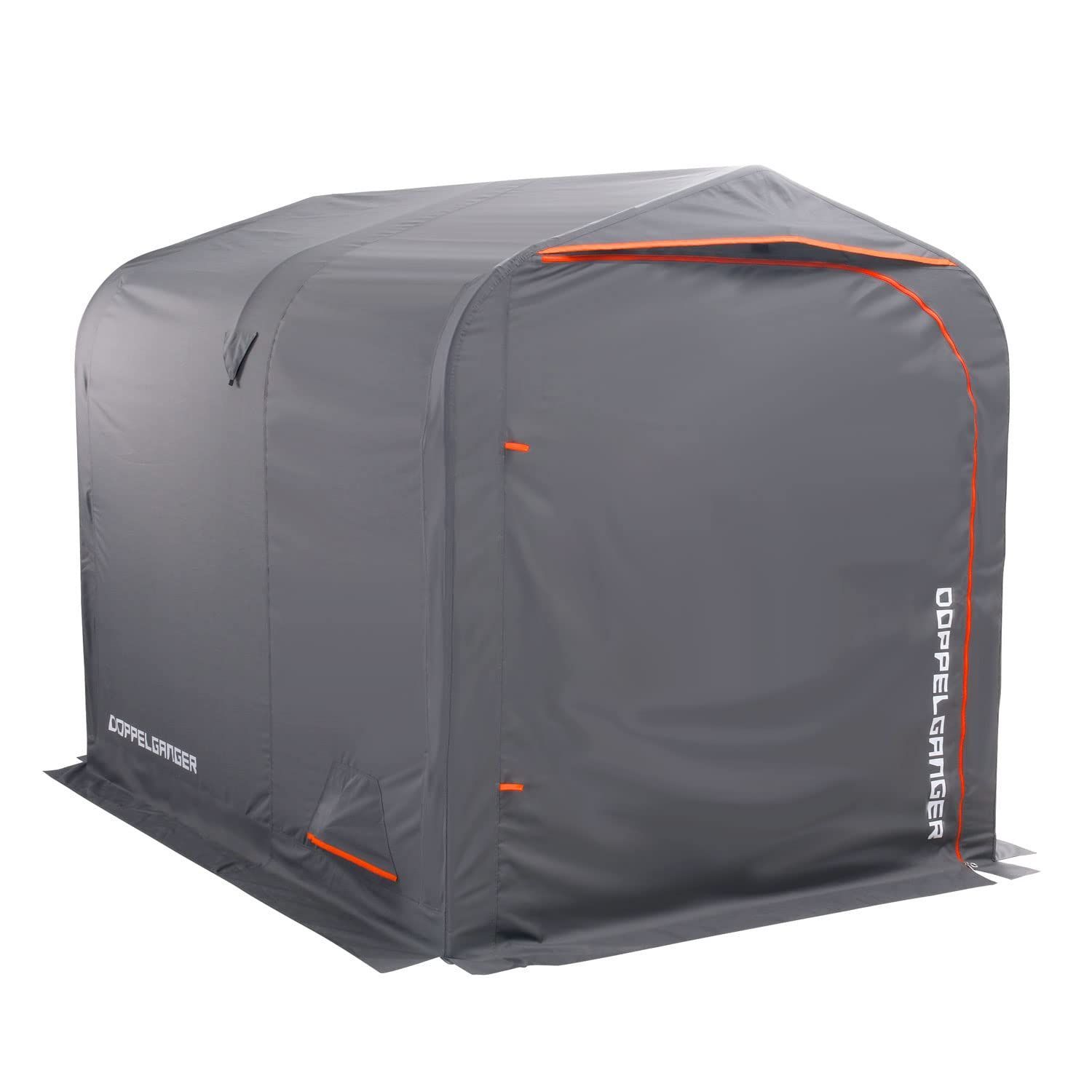 ドッペルギャンガー バイクガレージ2450 ブロック バイク の簡易ガレージ 市販の境界ブロックに合わせたW172 ×L D 245 ×H188cm DCC625-GY グレー