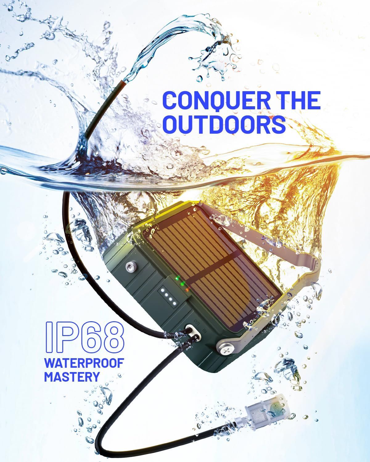 ソーラー 自動 灌水器 水やり器 観葉植物 2500 mAh 内蔵バッテリータイマー 自動散水システム 自動水やり機 自動水やり ベランダ 自動給水器 水やりタイマー 充電式 ポンプ 鉢植え プランター 家庭菜園 キット 農業 水撒き 畑 散水 屋外 植物 花