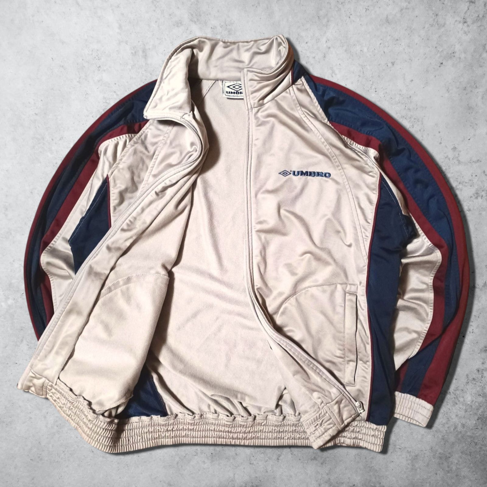 UMBRO アンブロ 90s ダブルダイヤモンド ロゴ刺繍 ジャージ トラック