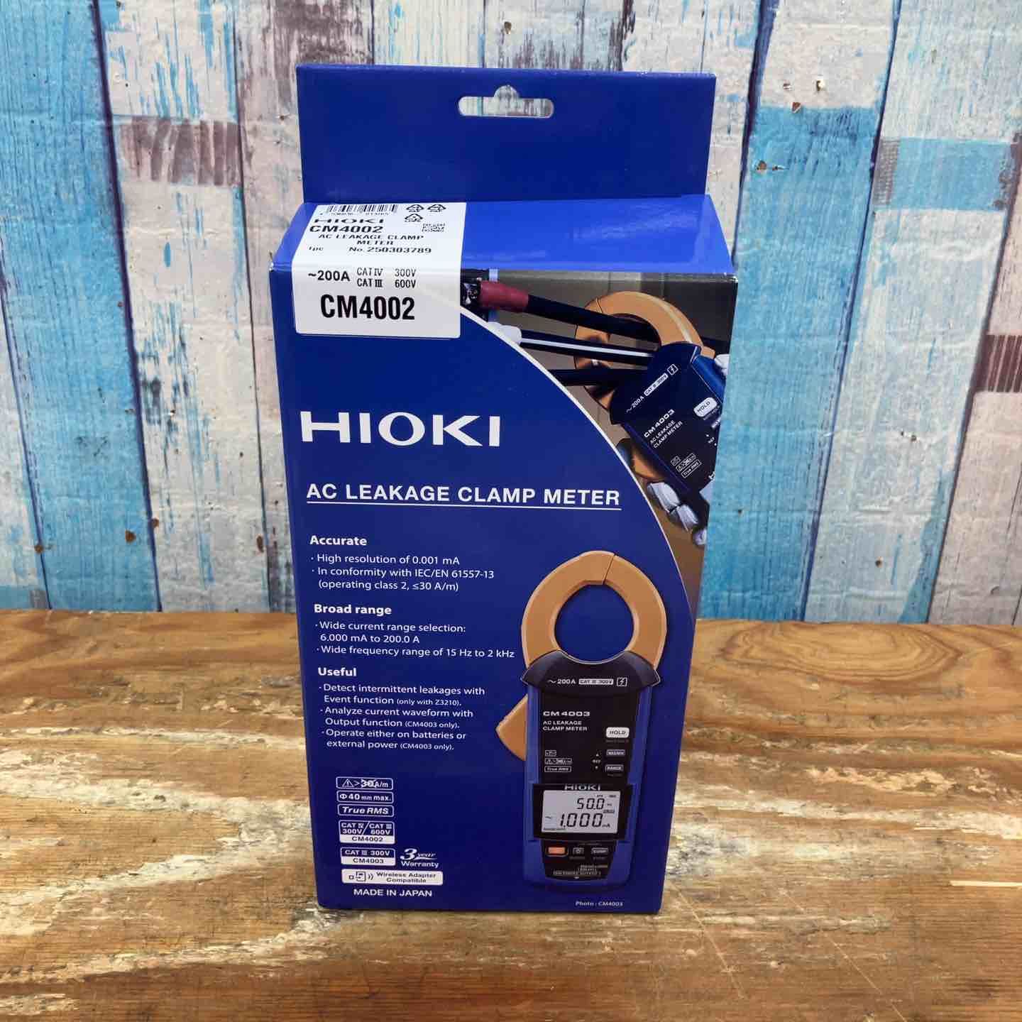 HIOKI ACリーククランプメータ CM 4002 柏店