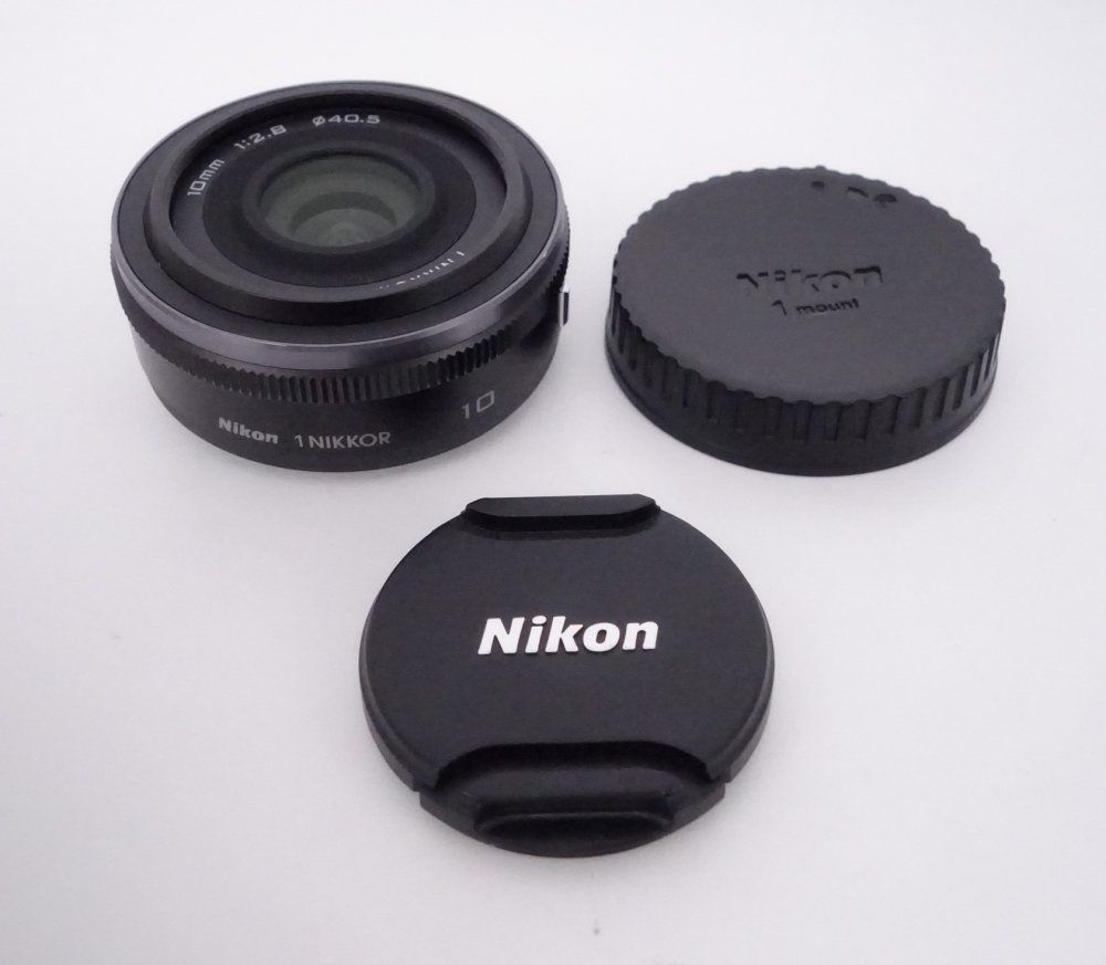 上品 ニコン Nikon 単焦点レンズ 1 NIKKOR 10mm f 2.8 ブラック CXフォーマット D11001A