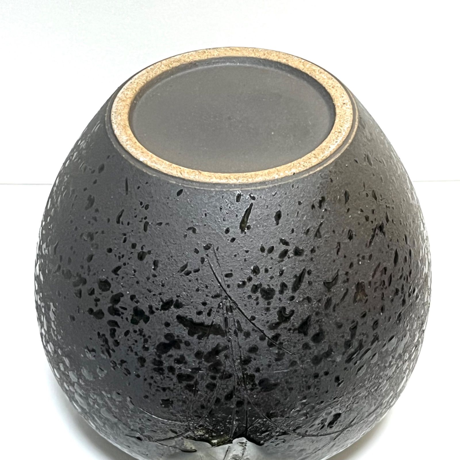 ◼︎未使用保管品◼︎【信楽焼】 花瓶 フラワーベース 耳付 - メルカリ